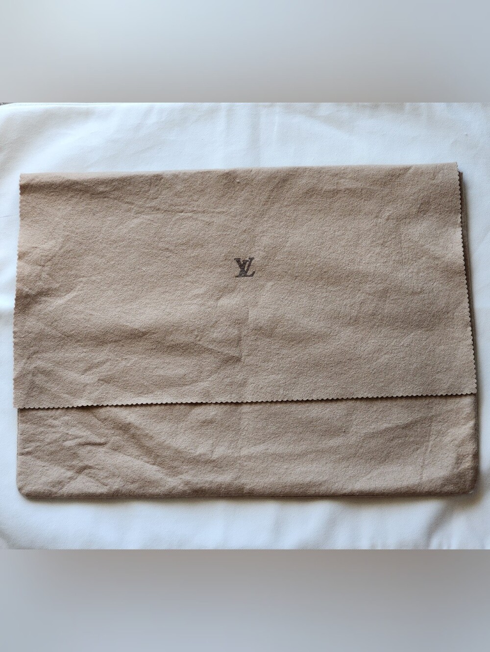 Louis Vuitton Vintage Flannel Envelope Dust Bag 18"x13"